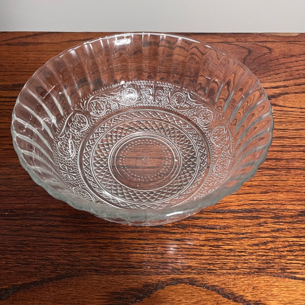Clear Glass Bowl